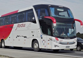 Aluguel de ônibus executivo - Abratur