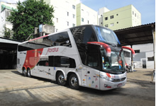 Ônibus Doubledeck DD G7 4 eixos - Abratur